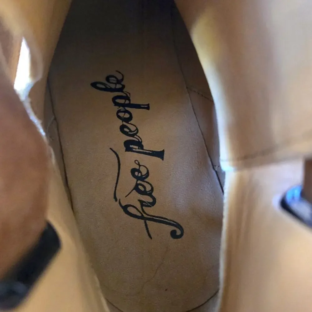 Free People Bungalow Women's Suede Clog Boots Tan Size 38/US 7.5